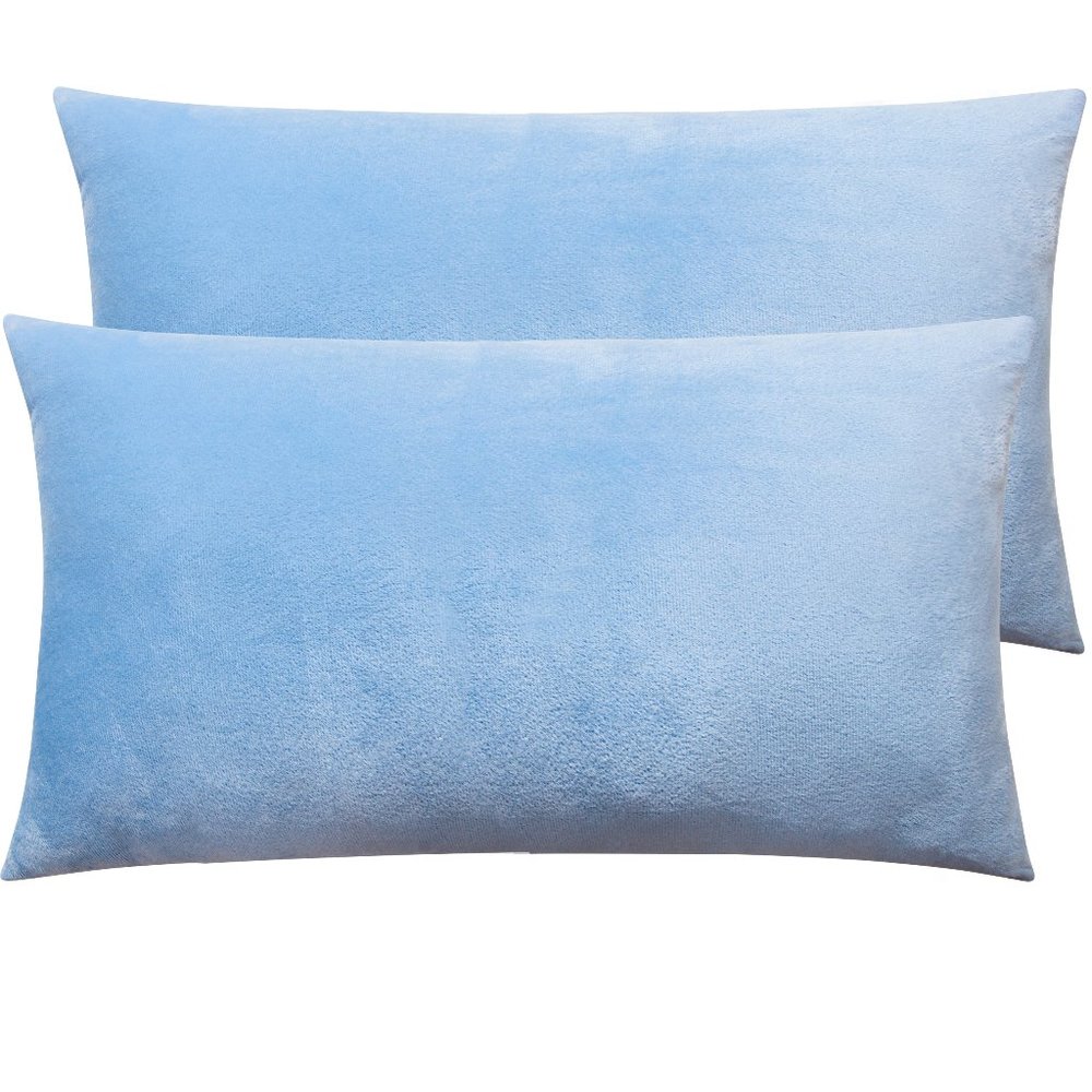 20x36 Inches Cozy Luxury Velvet King Pillowcases